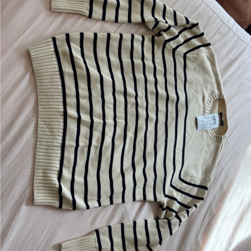 Brandy Melville Cream Knit Sweater